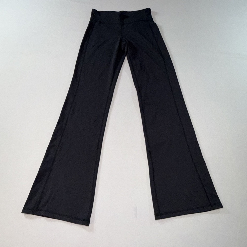 Athleta Black Yoga Pants Flared Leg Woman's Size XS